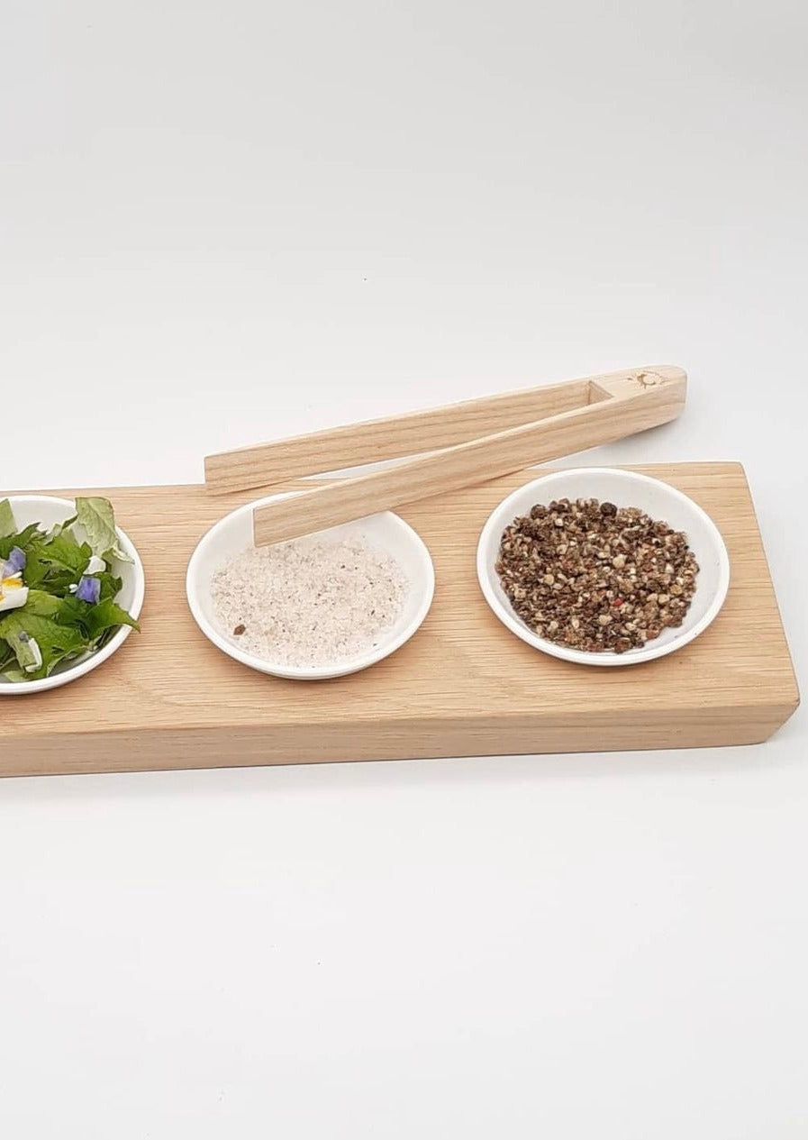 Pinces en bois magnétiques pour pain grillé et garnitures