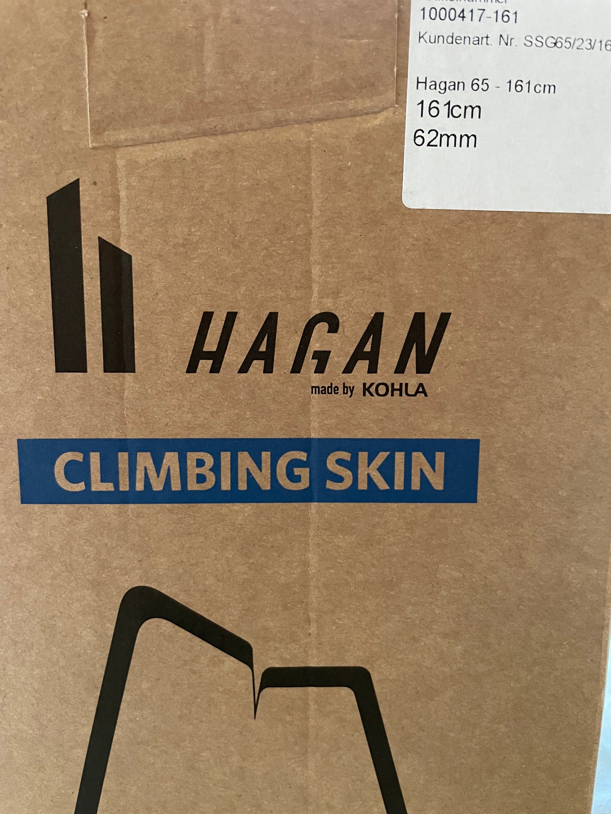 Kohla Ultra Race Climbing Skins - 62mm Precision Performance - Korvel