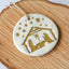 Handcrafted Gold Leaf Nativity Tree Ornament - Korvel