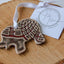 Charming Handmade Elephant Holiday Ornament - Korvel
