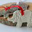 Charming Handmade Elephant Holiday Ornament - Korvel