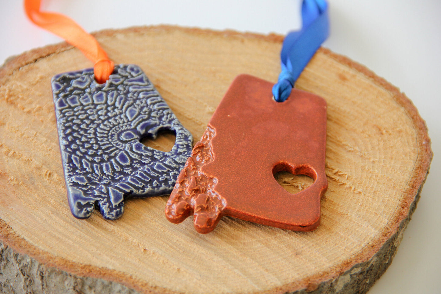Auburn Spirit Alabama Heart Ornament - Korvel