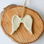 Handcrafted Angel Wing Holiday Ornament - Korvel