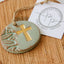 Handcrafted Gold Leaf Cross Ornament - Korvel