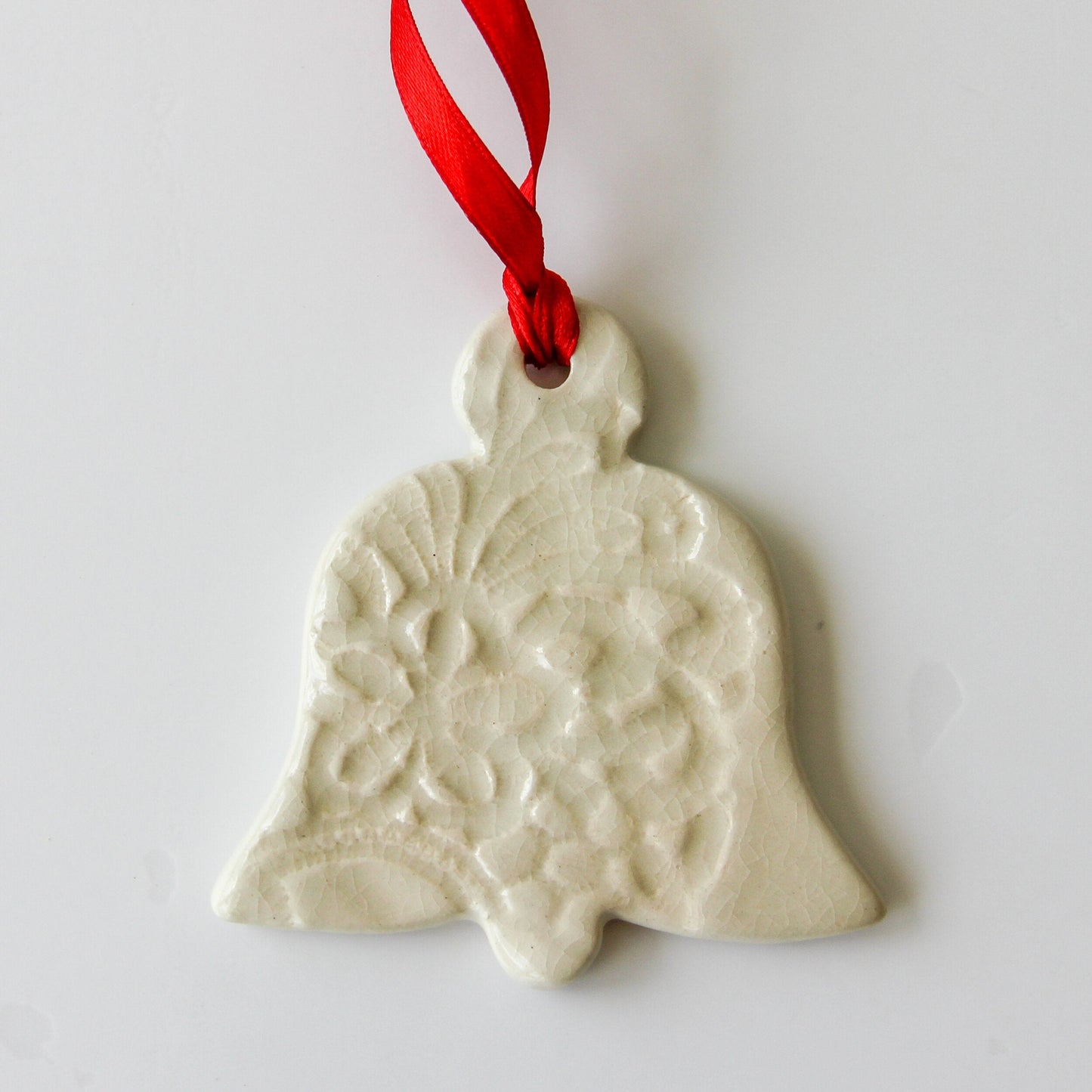 Handmade Bell Center Support Ornament