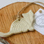 Handcrafted Cat Ornament for Holiday Cheer - Korvel