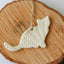 Handcrafted Cat Ornament for Holiday Cheer - Korvel