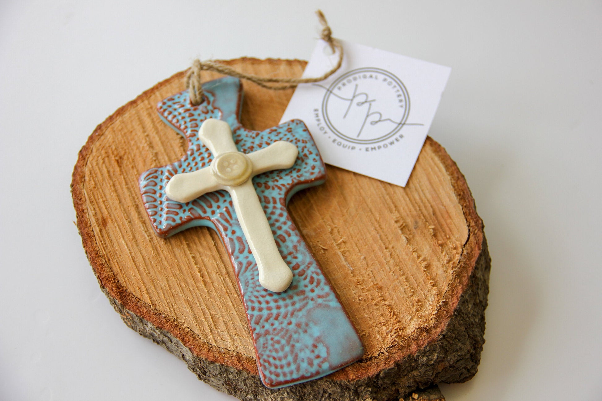 Handcrafted Trinity Cross for Home Decor - Korvel