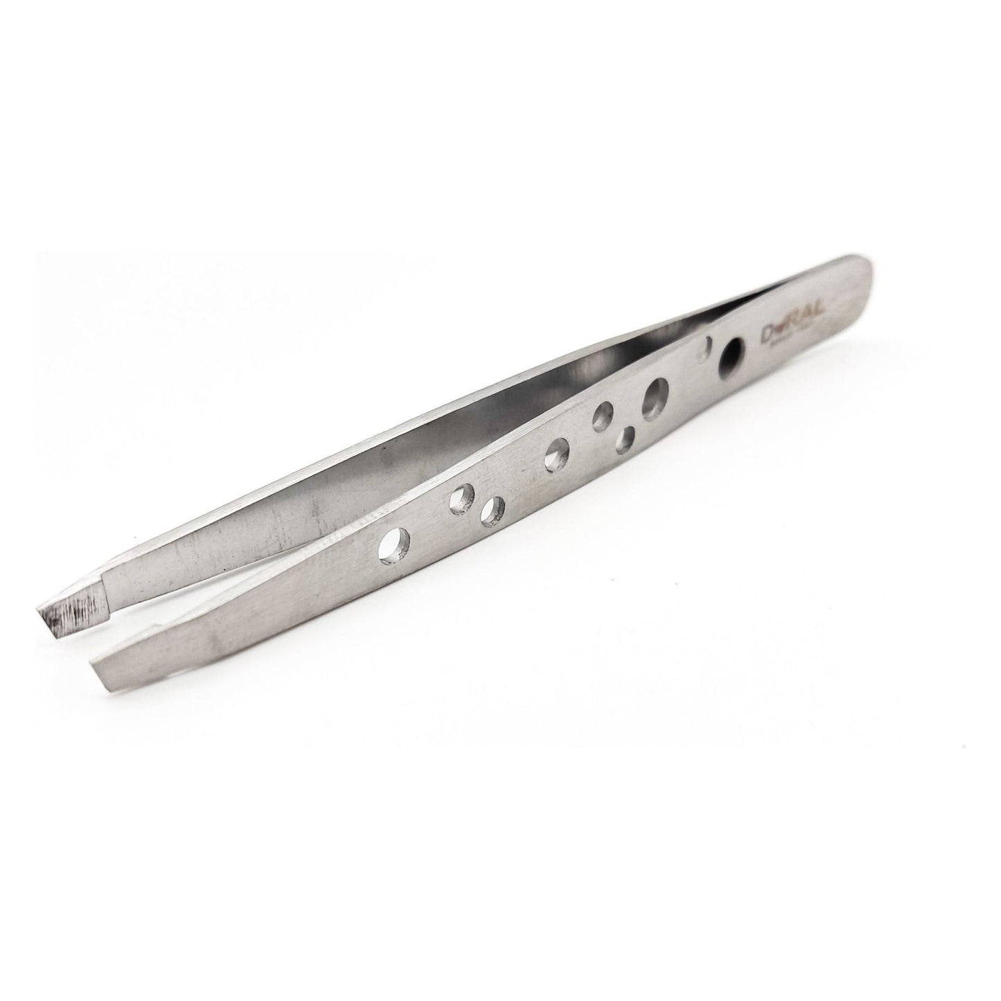 Pince à épiler Dural Slant Classic Multi Dots Argent