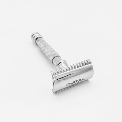 Dural Stounton Open Comb Doble Cuchilla Maquinilla de Afeitar + Estuche