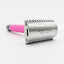 Dural Heavy Stroud Head Double Edge Safety Razor - Rosa/Plata