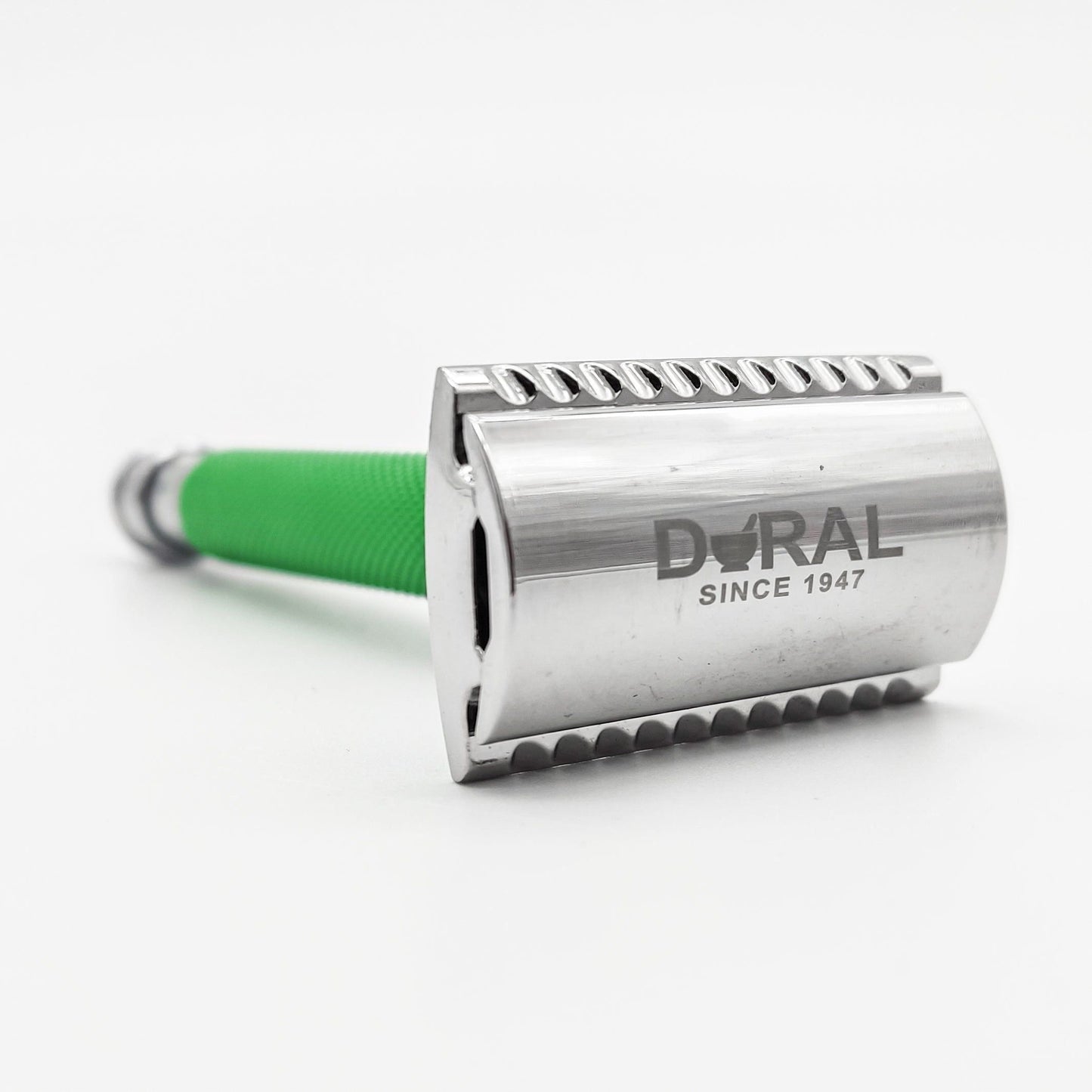 Maquinilla de afeitar de doble filo Dural Heavy Stroud con funda