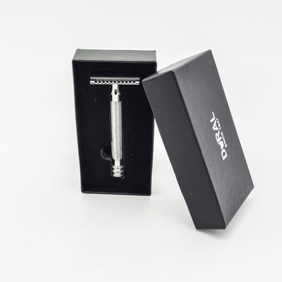 Dural Ransey Double Edge Safety Razor with Pouch