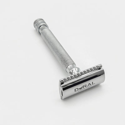 Dural Ransey Double Edge Safety Razor with Pouch