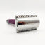 Dural Heavy Stroud Cabezal Doble Bisel Maquinilla de Afeitar Seguridad Deber Púrpura + Funda
