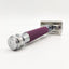 Dural Heavy Stroud Cabezal Doble Bisel Maquinilla de Afeitar Seguridad Deber Púrpura + Funda