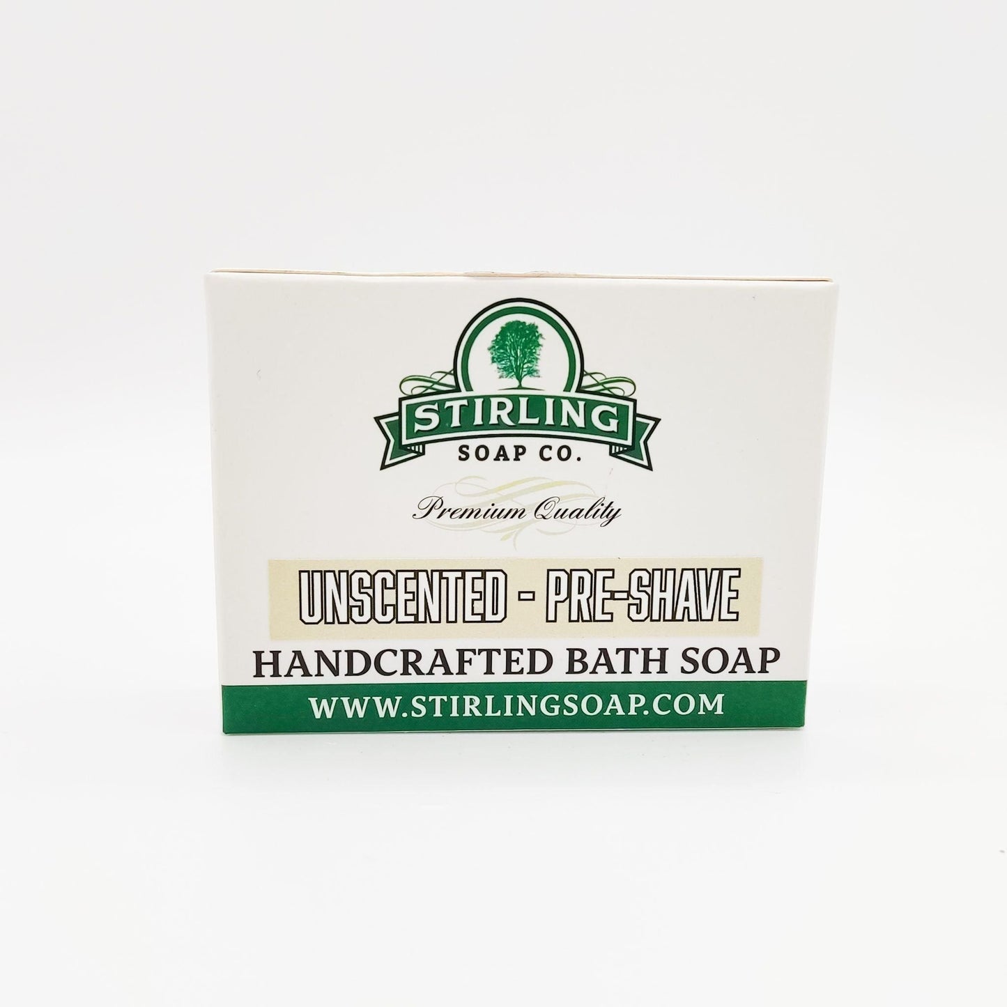 Savon de bain pré-rasage non parfumé Stirling Soap Co. - 5,5 oz