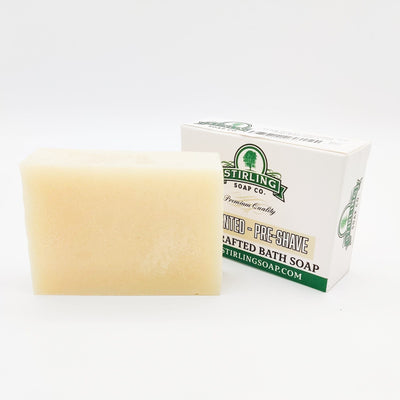 Stirling Soap Co. Unscented Pre-Shave Bath Soap - 5.5 Oz
