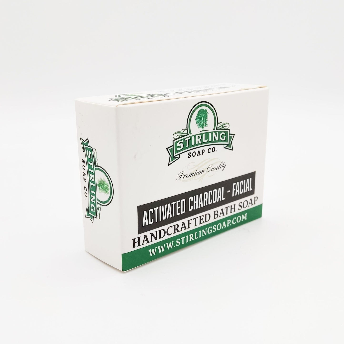 Savon de Bain Facial au Charbon Actif Stirling Soap Co. - 5,5 Oz