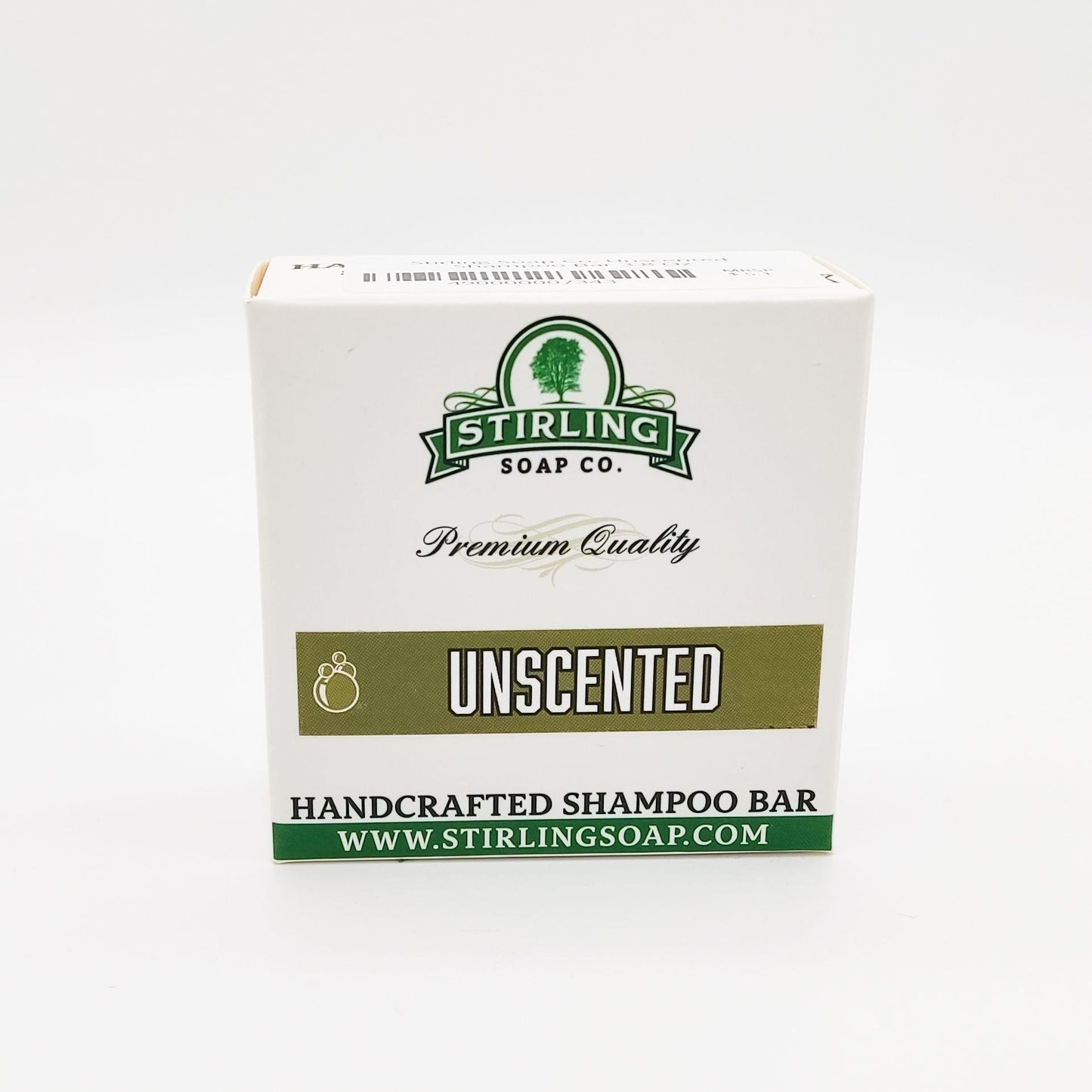 Stirling Soap Co. Unscented Shampoo Bar - 3.8 Oz