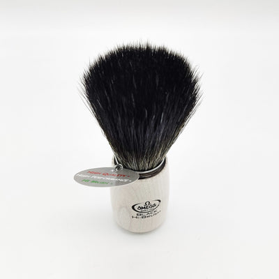 Omega Shaving Brush 196711 - Premium Synthetic Fiber