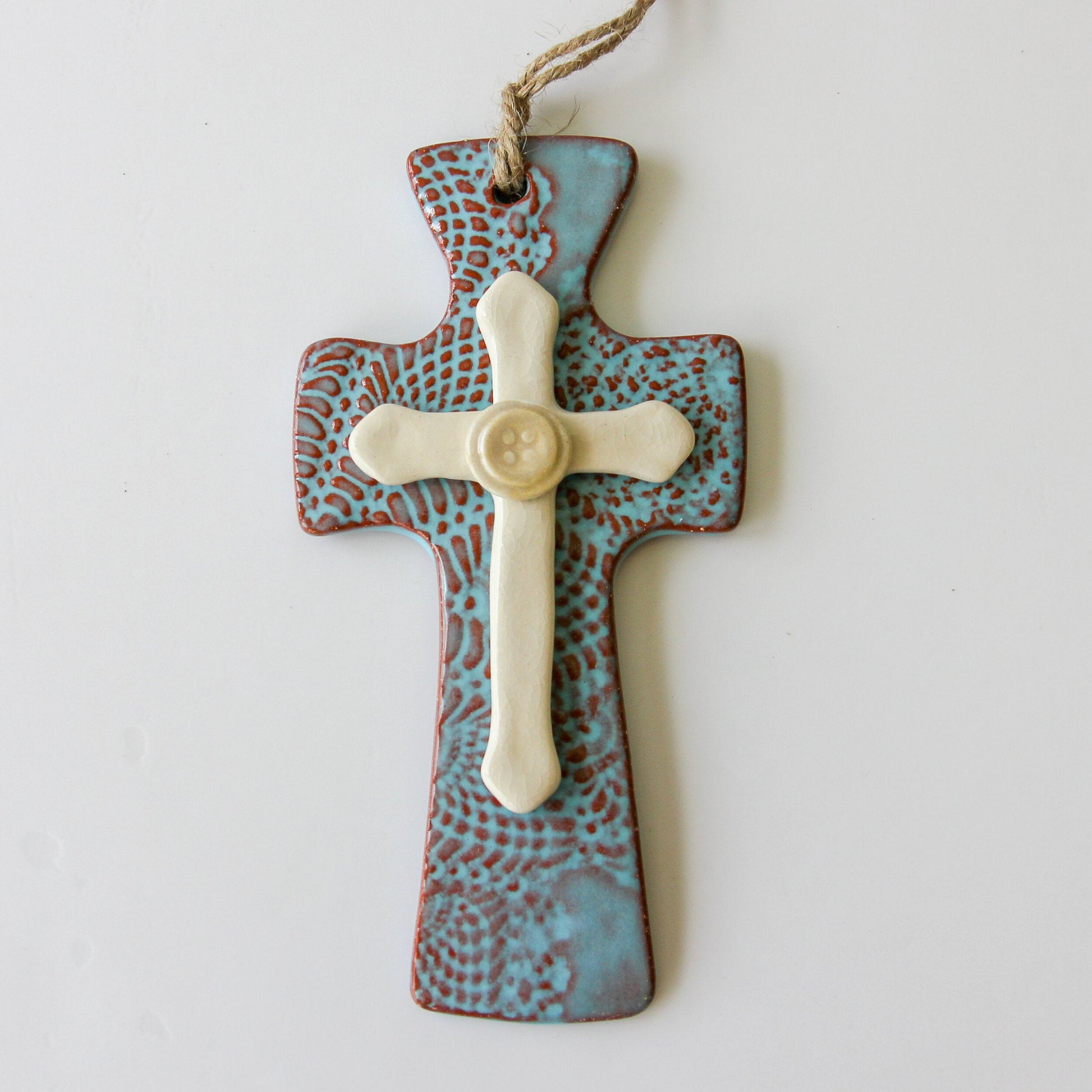 Handcrafted Trinity Cross for Home Decor - Korvel