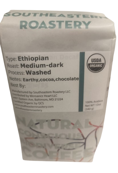 MAEOE - 12oz Organic Ethiopian Dark Roast Coffee