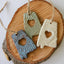 Alabama Heart of Dixie Ceramic Ornament - Korvel