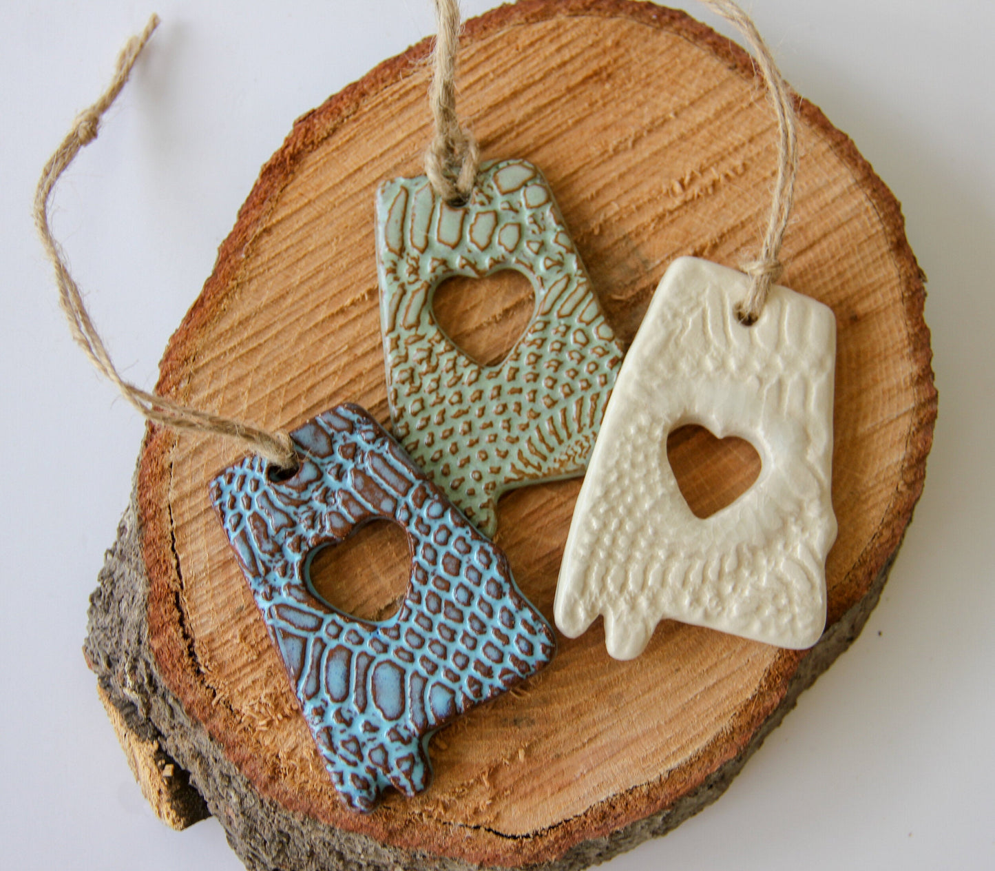 Alabama Heart of Dixie Ceramic Ornament - Korvel