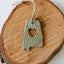 Alabama Heart of Dixie Ceramic Ornament - Korvel