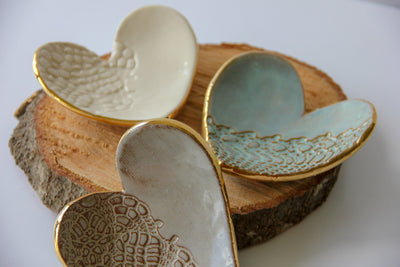 Charming Heart-Shaped Ring Holder - Korvel