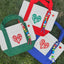 Teacher Tote Mini Canvas Bag with Charm