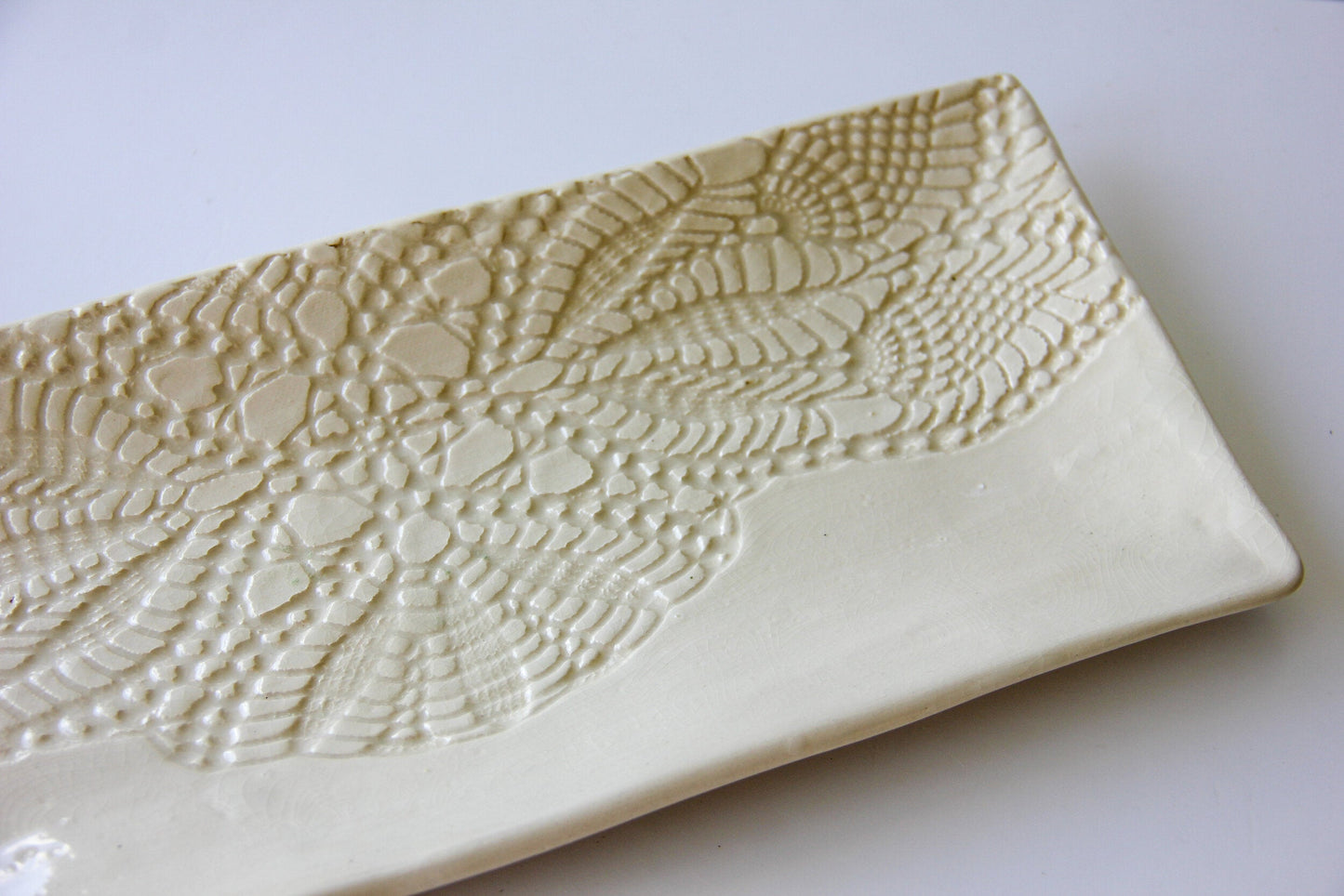 Elegant Handmade Rectangular Serving Platter - Korvel
