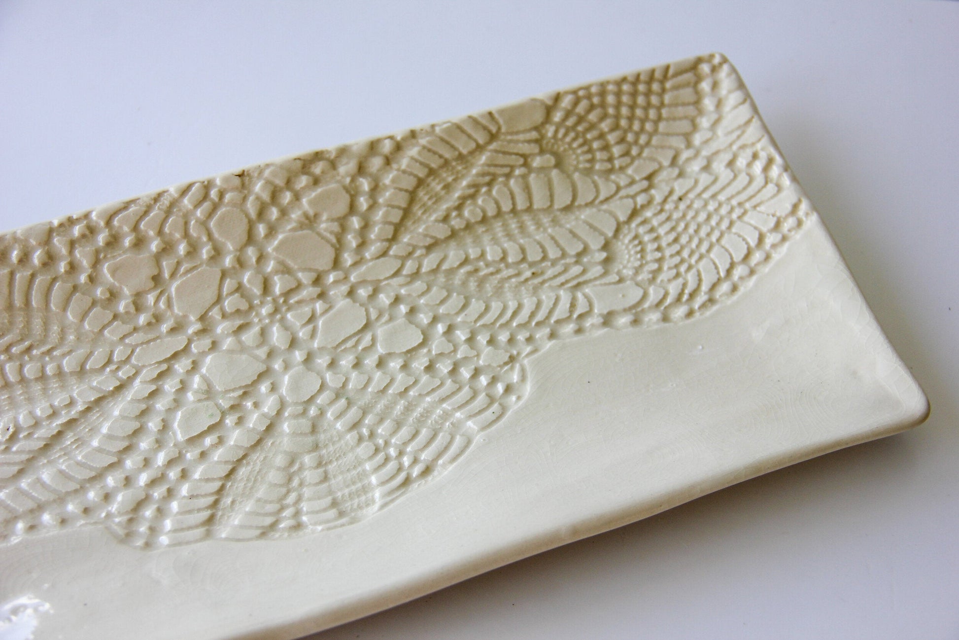 Elegant Handmade Rectangular Serving Platter - Korvel