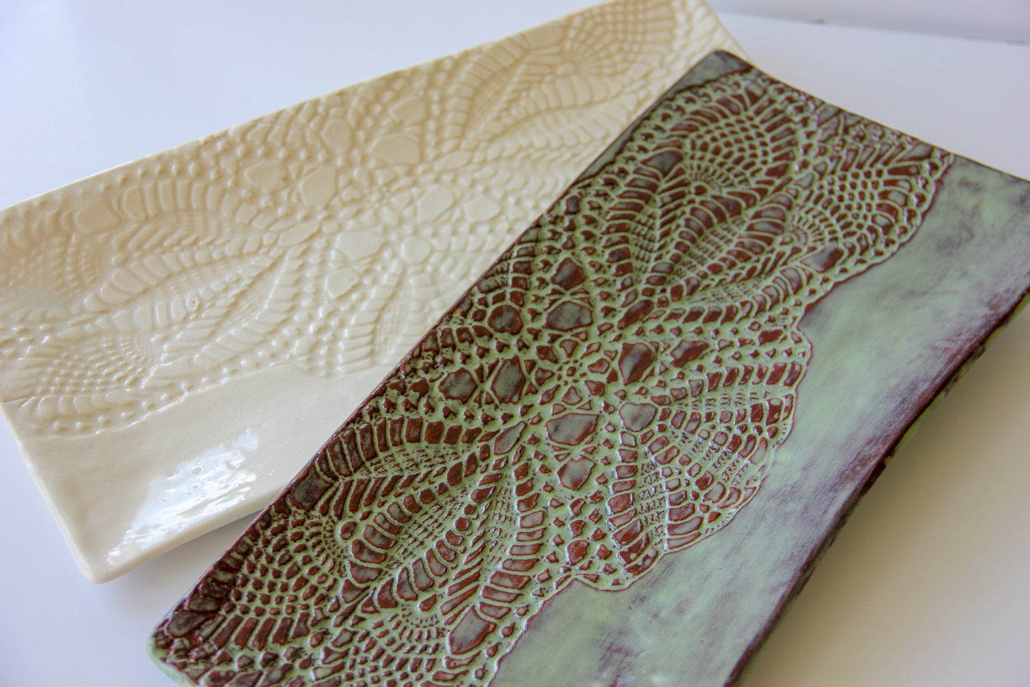 Elegant Handmade Rectangular Serving Platter - Korvel