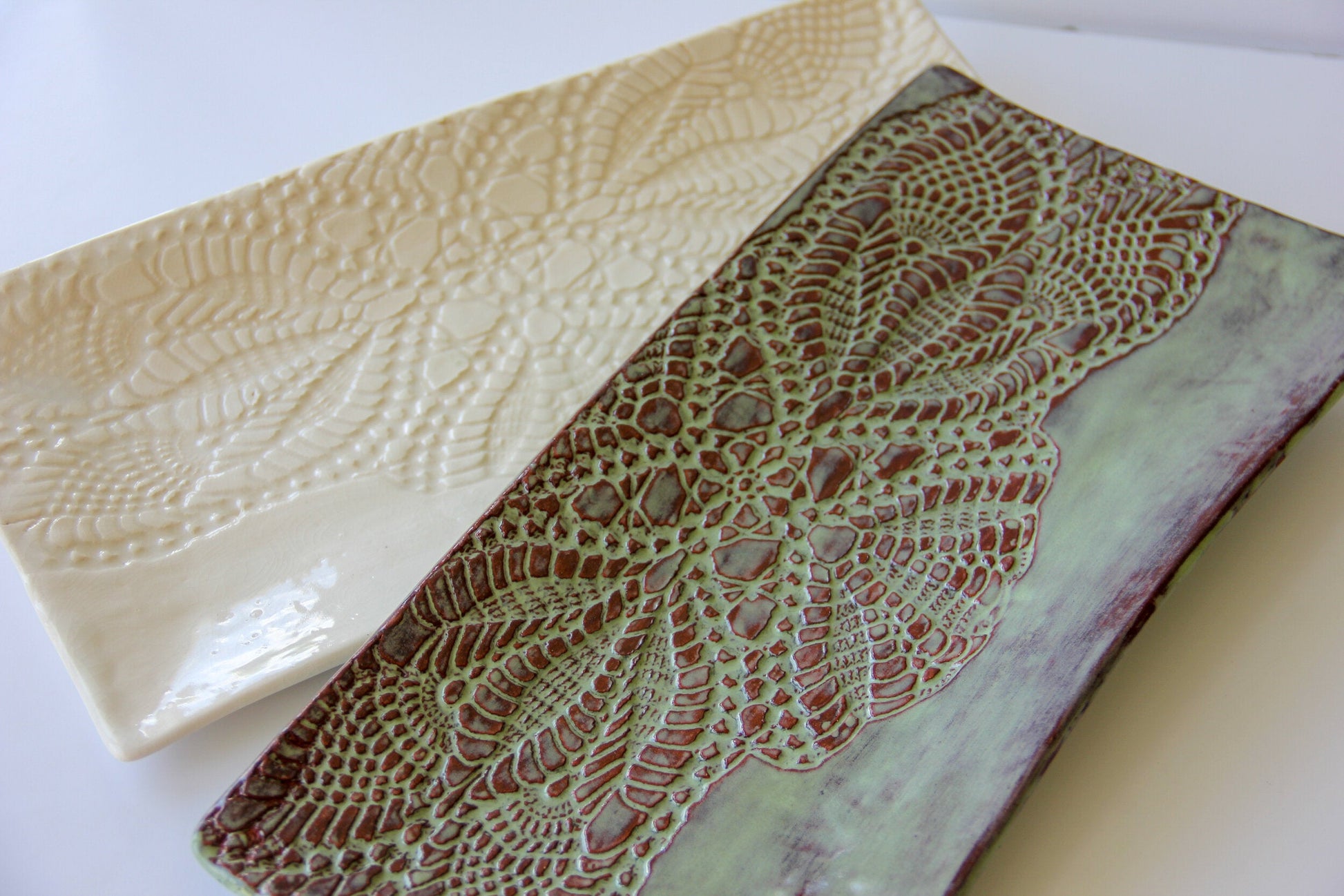 Elegant Handmade Rectangular Serving Platter - Korvel