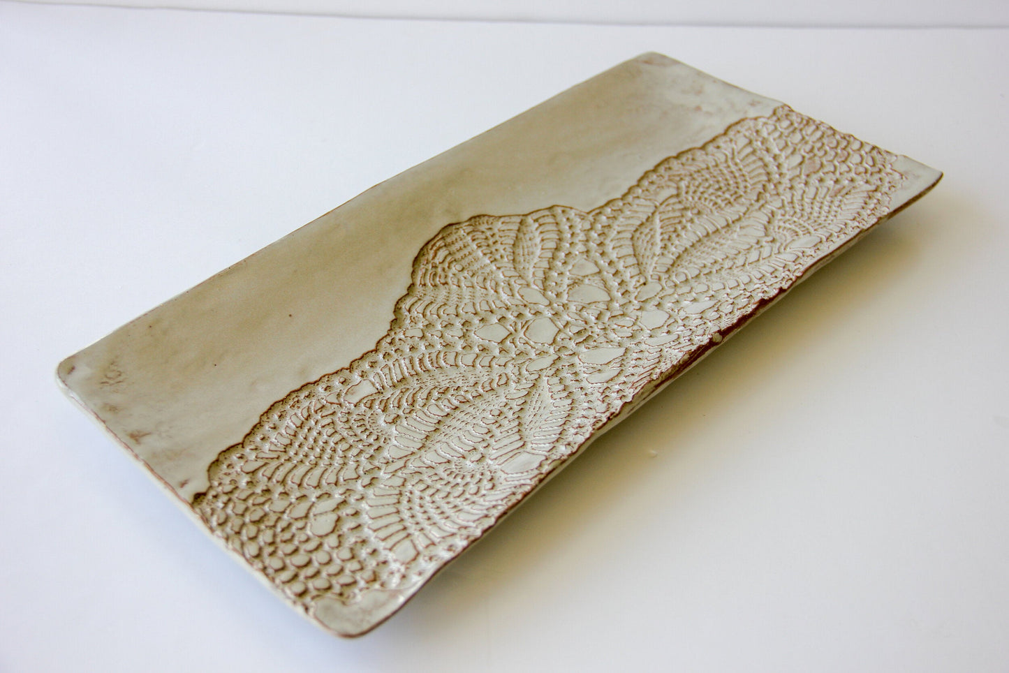 Elegant Handmade Rectangular Serving Platter - Korvel