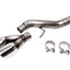 Système d'échappement SPDZ1 Axle Back Delete pour Chevy GMC 5.3L (07-13)