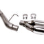 Système d'échappement SPDZ1 Axle Back Delete pour Chevy GMC 5.3L (07-13)