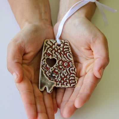 Alabama Heartfelt Holiday Ornament - Korvel
