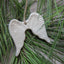 Handcrafted Angel Wing Holiday Ornament - Korvel
