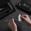 Ultimate Pathfinder Folding Pocket Knife Gift Set for Adventurers (Black & Silver) - Korvel