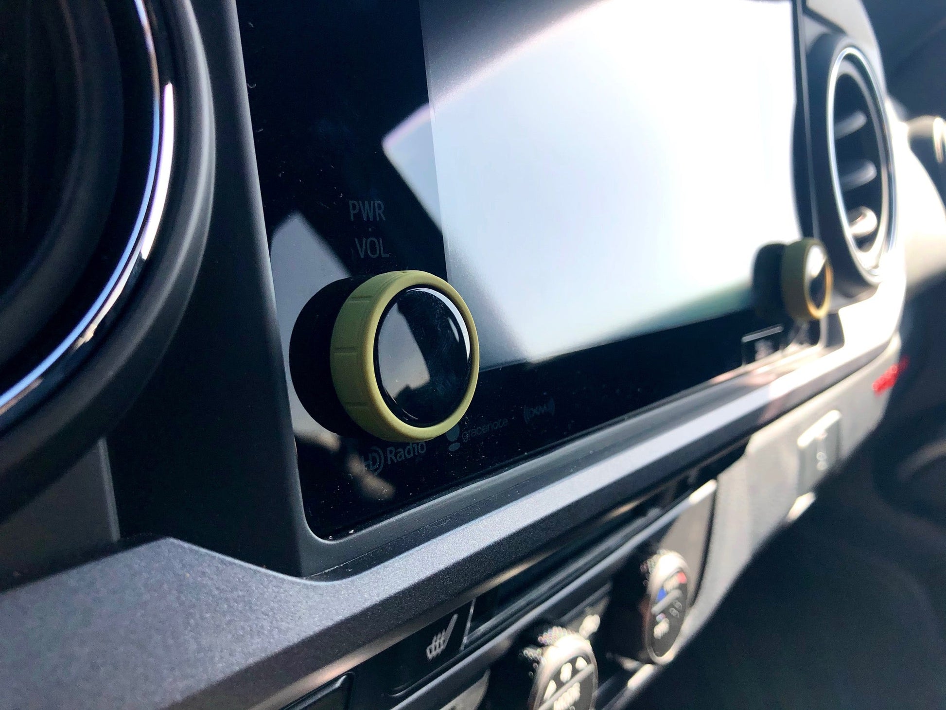 Radio Knob Grip Rings for 2016+ Tacoma - Korvel