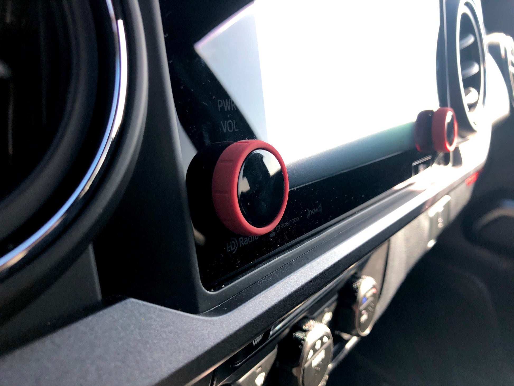 Radio Knob Grip Rings for 2016+ Tacoma - Korvel