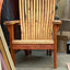 Plans 3-D de chaise Adirondack - Nouveau design de confort