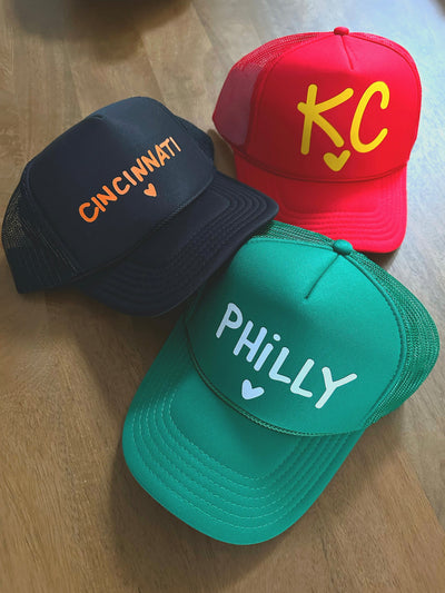 I Love Cincinnati Trucker Hat