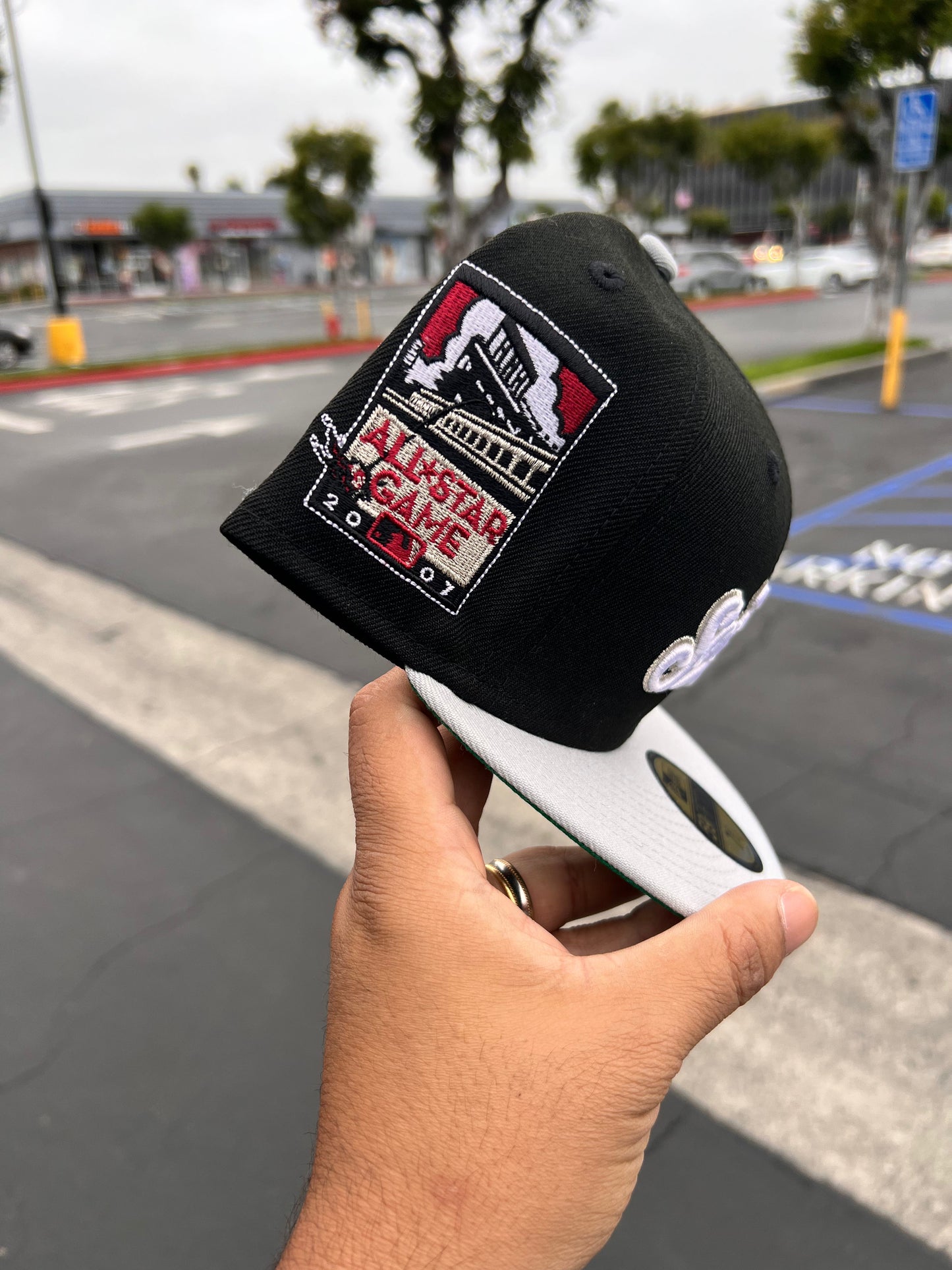 Gorra San Francisco Giants Script Negra / Gris 5950
