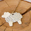 Charming Handmade Ceramic Sheep Ornament - Korvel