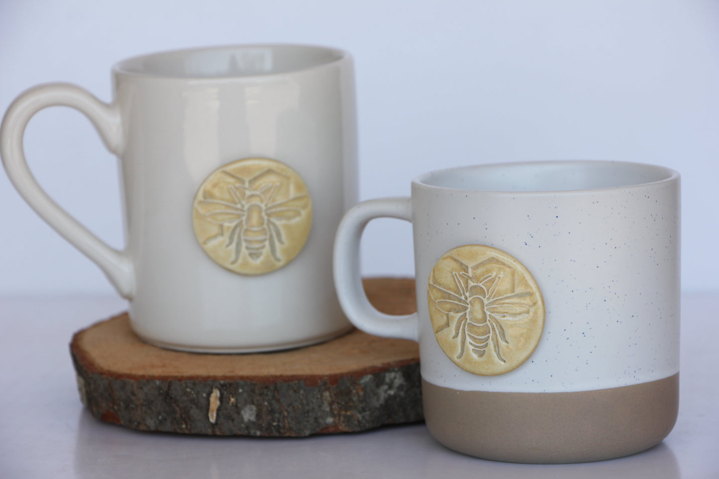 Charming Bee-Themed Ceramic Mug - Korvel