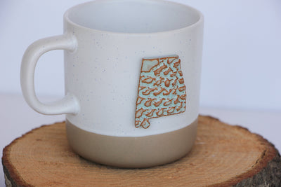 Alabama Pride Hand-Painted Coffee Mug - Korvel